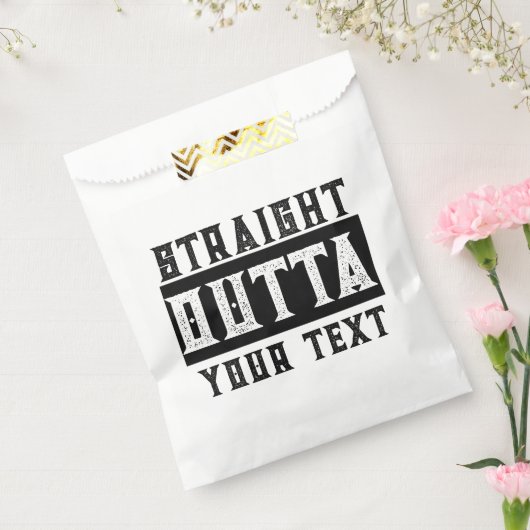 Funny 'Straight Outta Your Text' Geschenktütchen (Versiegelt)