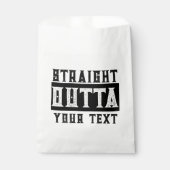 Funny 'Straight Outta Your Text' Geschenktütchen (Vorderseite)