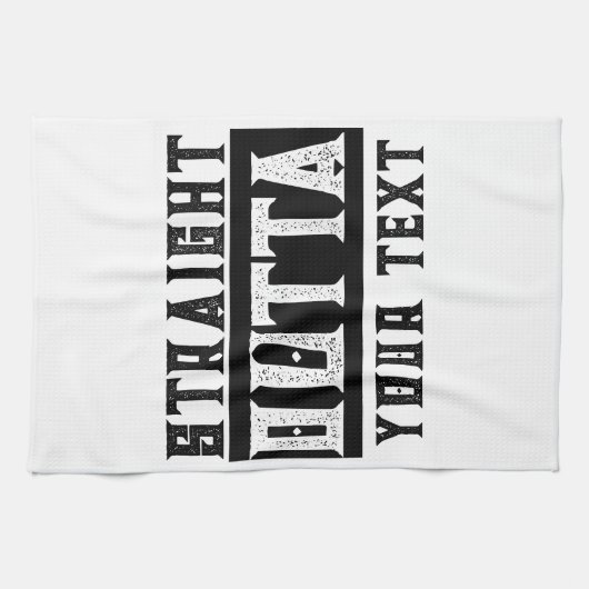 Funny 'Straight Outta Your Text' Geschirrtuch (Horizontal)