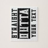 Funny 'Straight Outta Your Text' Puzzle (Vertikal)