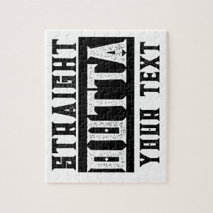 Funny 'Straight Outta Your Text' Puzzle