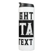 Funny 'Straight Outta Your Text' Thermosbecher (Nach rechts gedreht)