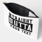 Funny 'Straight Outta Your Text' Zubehörtasche (Offen)