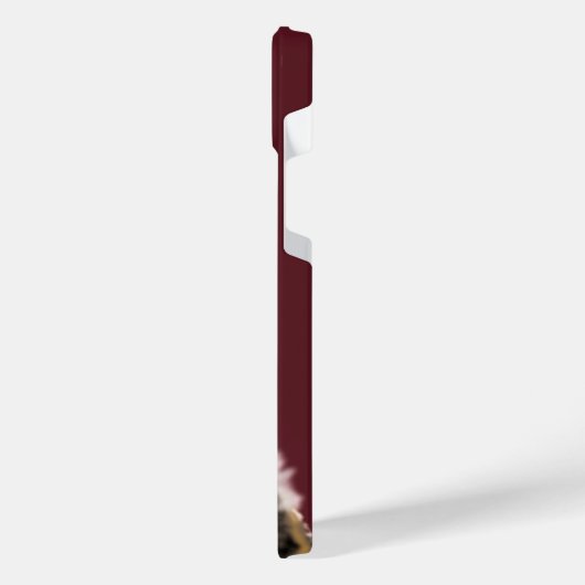 Funny Strauß iPhone Case - benutzerdefinierte Farb Hülle (Linke Seite)