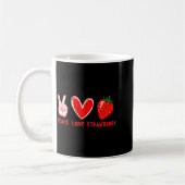 Funny Strawberry Art For Men Women Fruit Strawberr Kaffeetasse (Links)