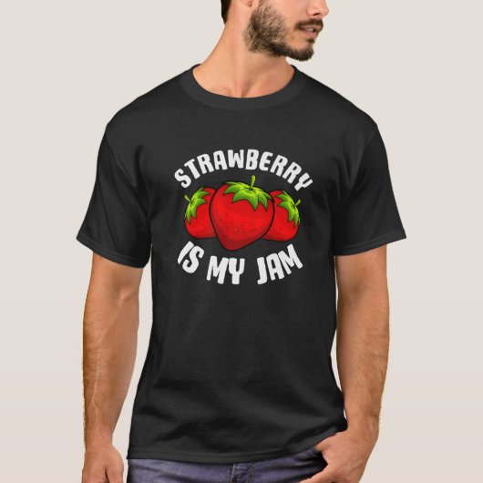 Funny Strawberry Design for Men Women Strawberries T-Shirt (Vorderseite)