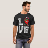 Funny Strawberry Fruit Lover Eater - I Liebe Straw T-Shirt (Vorne ganz)