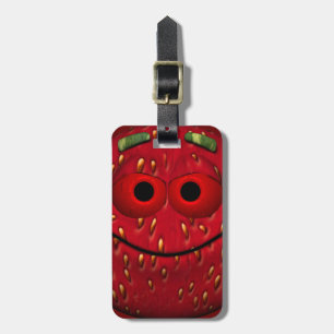 Funny Strawberry Gepäckanhänger