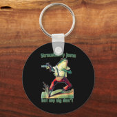 Funny Strawberry Jams But My Sig Don't Schlüsselanhänger (Vorderseite)