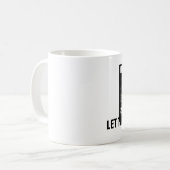 Funny Stress Coffee Tasse für Boss oder Mama (Vorderseite Links)