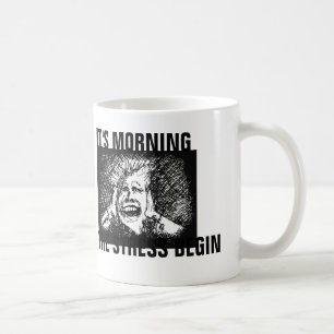 Funny Stress Coffee Tasse für Boss oder Mama