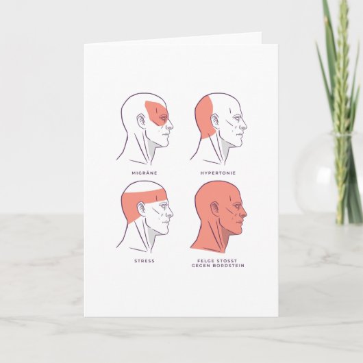 Funny Stress Karte (Vorderseite)