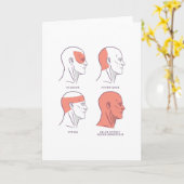 Funny Stress Karte (Gelbe Blume)