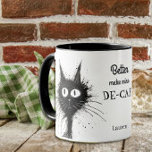 Funny Stressed Cat besser machen Mine De Caf Tasse