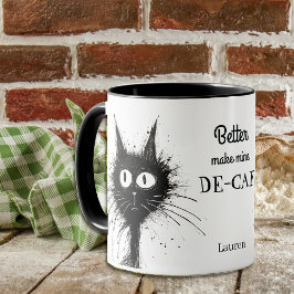 Funny Stressed Cat besser machen Mine De Caf Tasse