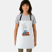 Funny Stressed Cooking Loop Character Apron Schürze (Insitu)