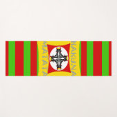 Funny Stretching Style Hakuna Matata Yogamatte (Vorderseite (Horizontal))