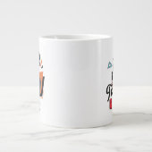 Funny Strict Teacher - Bold & Fun Jumbo-Tasse (Vorderseite)