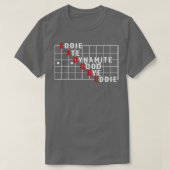 Funny String Name Eddie Ate Dynamite Good Bye Eddi T-Shirt (Design vorne)