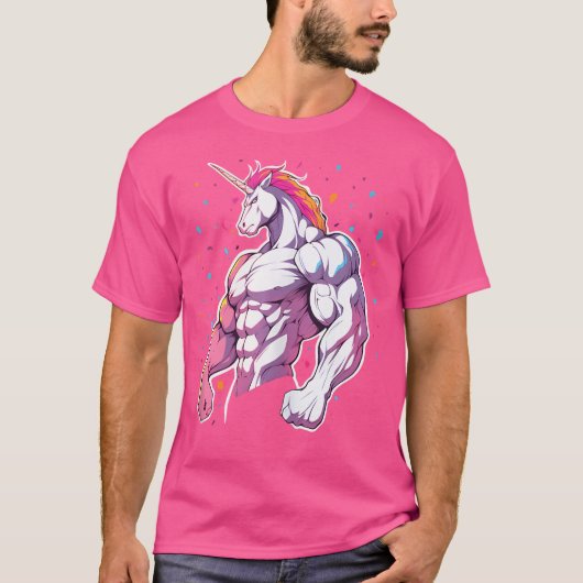 Funny Strong Gym T-Shirt (Vorderseite)