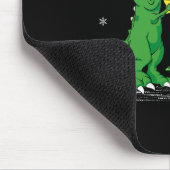 Funny Struggle is Real Dinosaur T-rex Dino Christm Mousepad (Ecke)
