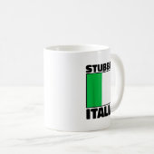 Funny Stubborn Italian Pride Italy Flag Italia For Kaffeetasse (VorderseiteRechts)