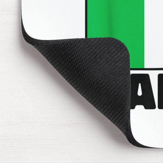 Funny Stubborn Italian Pride Italy Flag Italia For Mousepad (Ecke)