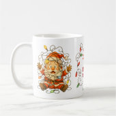 Funny Stuck Santa Christmas Mug Kaffeetasse (Links)