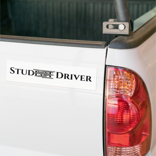 Funny Student Driver Autoaufkleber (Auf Lkw)