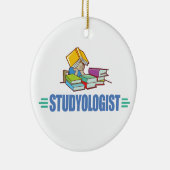 Funny Student Keramikornament (Rechts)