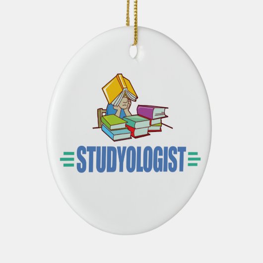 Funny Student Keramikornament (Rechts)