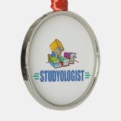 Funny Student Ornament Aus Metall (Rechts)