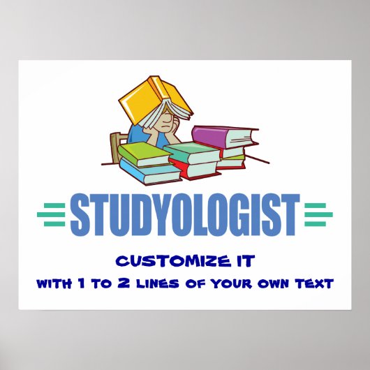 Funny Student Poster (Vorne)