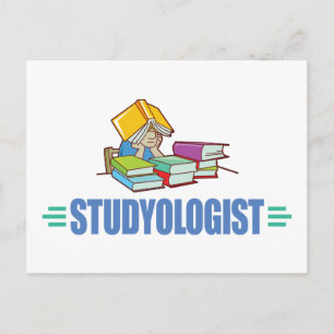 Funny Student Postkarte