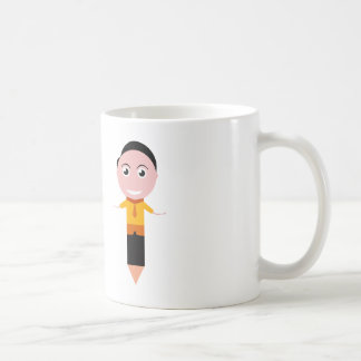 Funny Study Buddy - Stiftzeichendesign Kaffeetasse