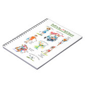 Funny 'Stuff to Do on the Golf Course' Notizblock (Linke Seite)