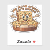 Funny Stuffing Overload Erntedank Classic T-Shi Aufkleber (Blatt)