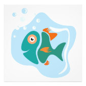 Funny Stylish Fish Fotodruck (Vorne)