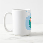 Funny Stylish Fish Kaffeetasse (Links)