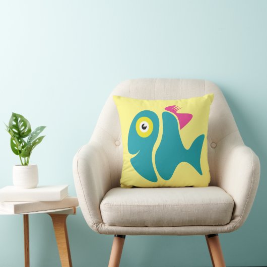 Funny Stylish Fish Kissen (Stuhl )