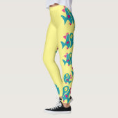 Funny stylish fish leggings (Links)