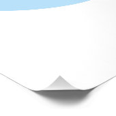 Funny Stylish Fish Poster (Ecke)