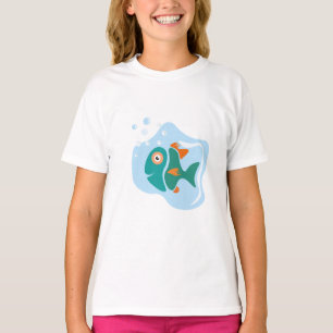 Funny Stylish Fish T-Shirt