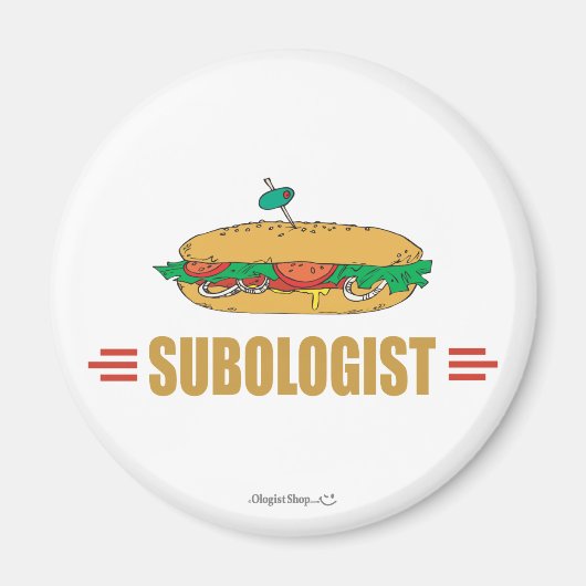 Funny Submarine Sandwich Magnet (Vorne)
