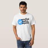 Funny Subscription Sign Meme Expert T-Shirt (Vorne ganz)