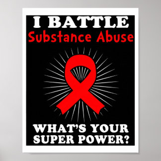 Funny Substance Autism Awareness Poster