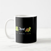 Funny Subtle Political Frog Dragonfly Turtle Resis Kaffeetasse (Links)