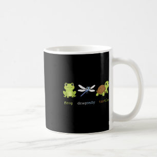Funny Subtle Political Frog Dragonfly Turtle Resis Kaffeetasse