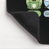 Funny Subtle Political Humor Frog Dragonfly Turtle Mousepad (Ecke)