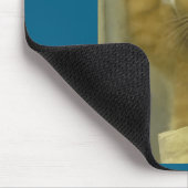 Funny Subway Cat Meme Stud Brainrot Cats Humor Kit Mousepad (Ecke)